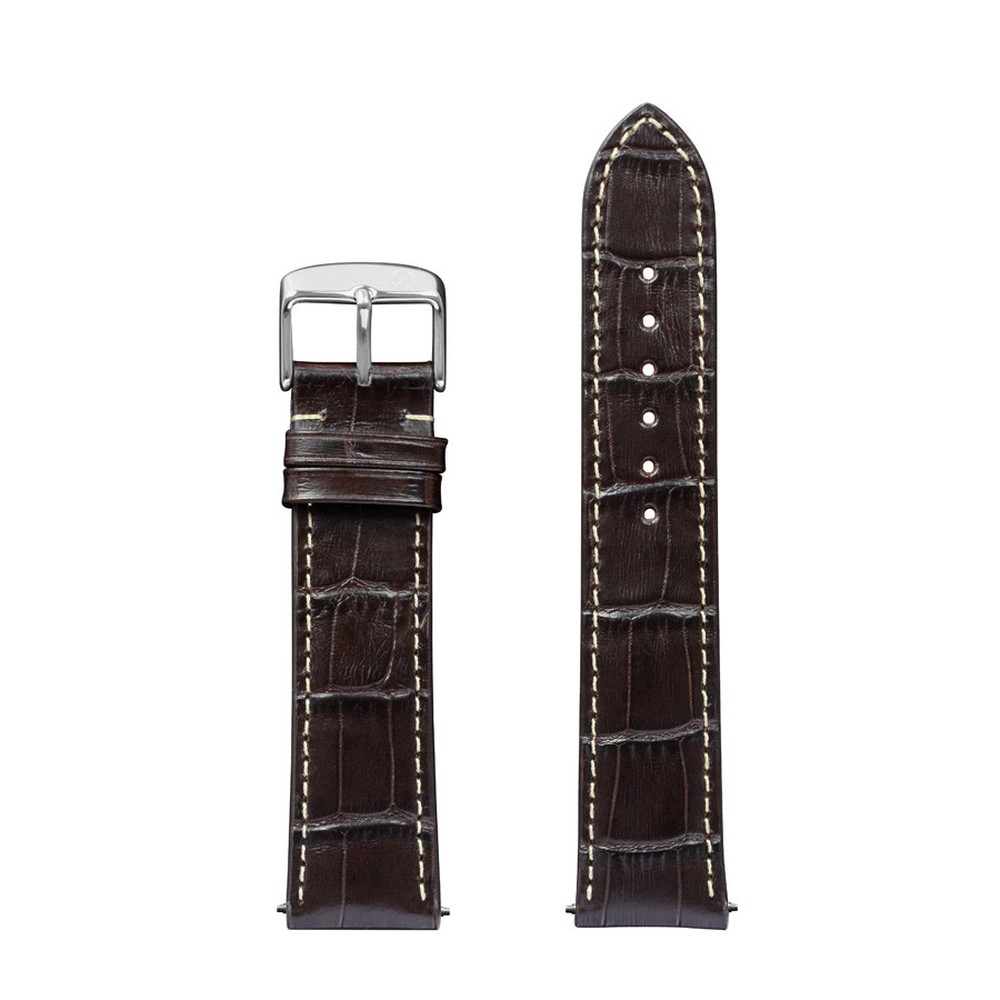 Zeppelin Croco Mocha Leather Strap 20/18mm 9L322617007CN2018