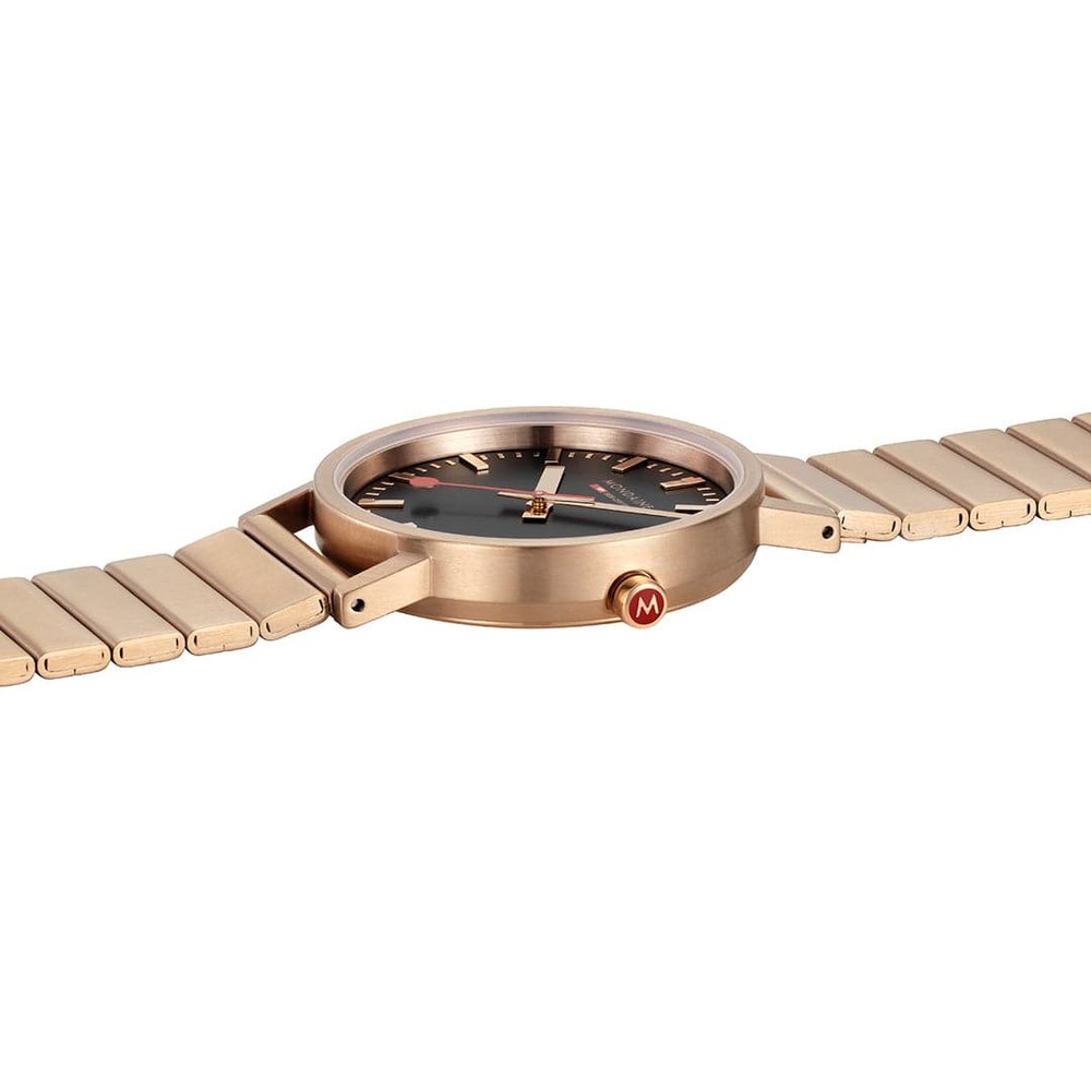 Mondaine Classic Rose Golden Watch A660.30314.16SBR - 36mm