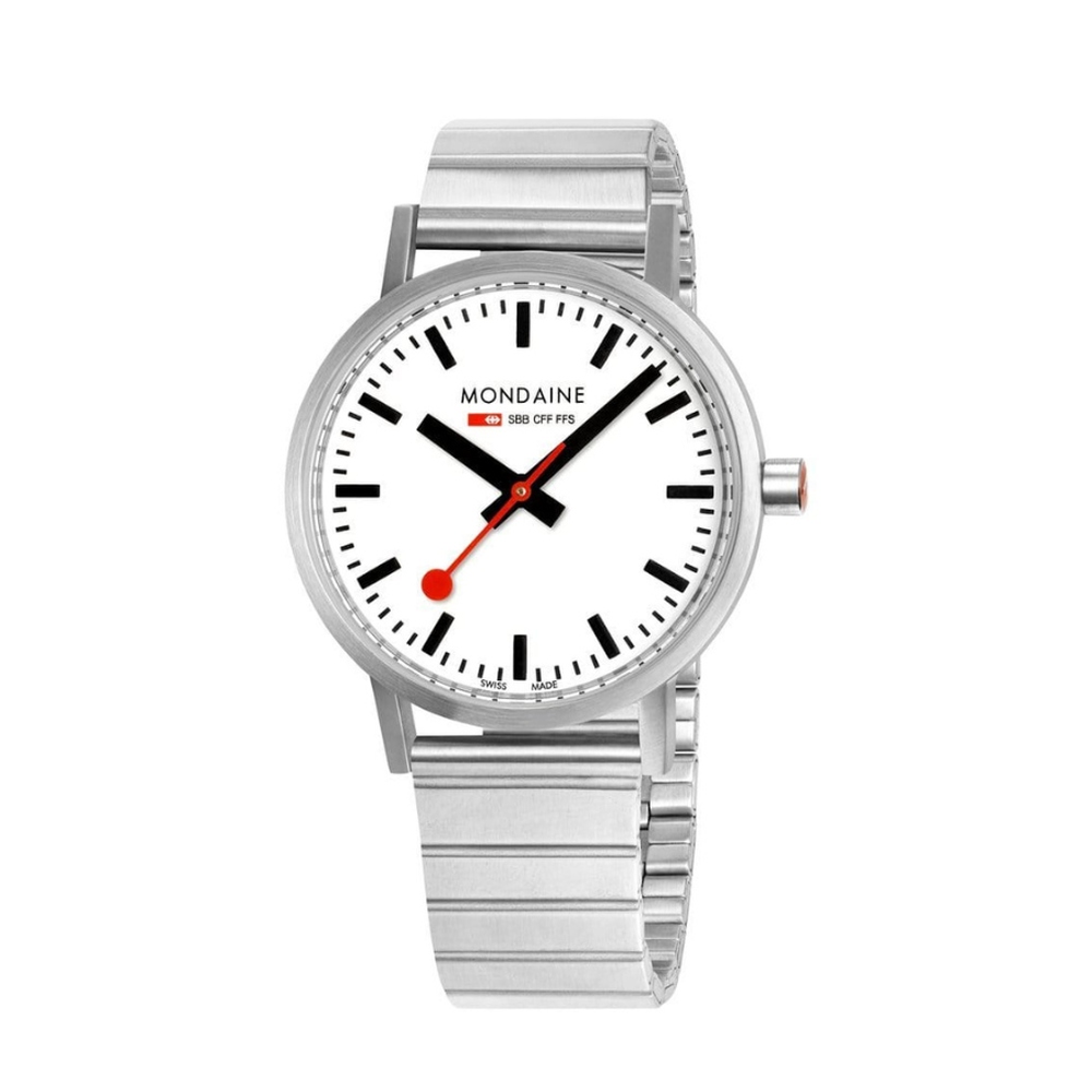 Mondaine Classic Stainless Steel Watch A660.30360.16SBJ - 40mm