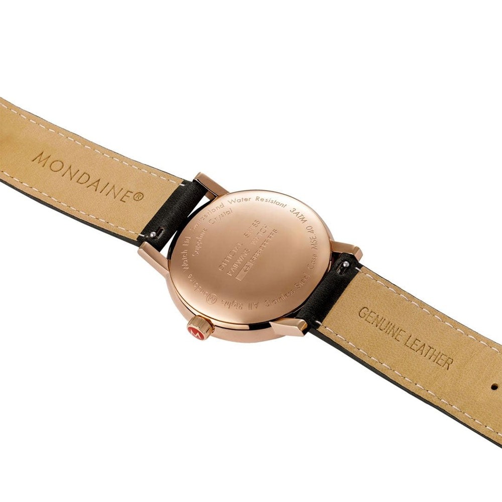 Mondaine Evo2 Rose Golden Watch MSE.40112.LB - 40mm