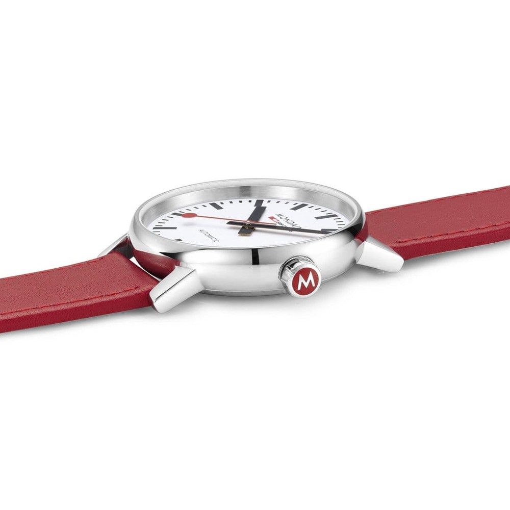 Mondaine Evo2 Automatic Red Watch MSE.40610.LC - 40mm