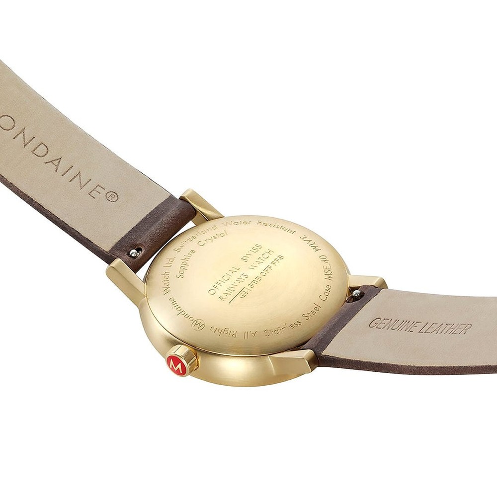 Mondaine Evo2 Golden Watch MSE.40112.LG - 40mm