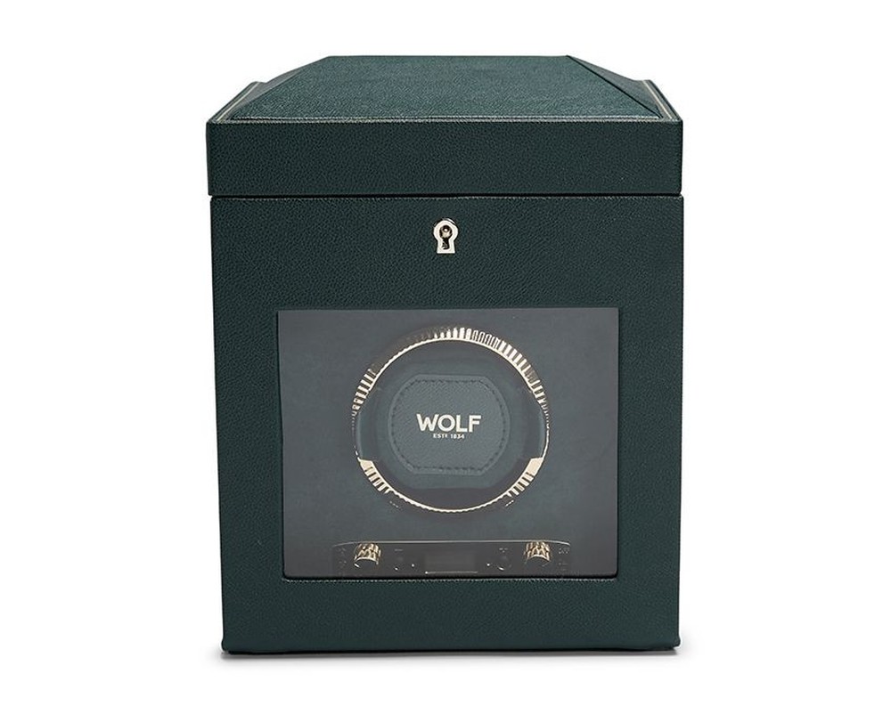 Wolf British Racing Single Watch Winder With Storage 792141