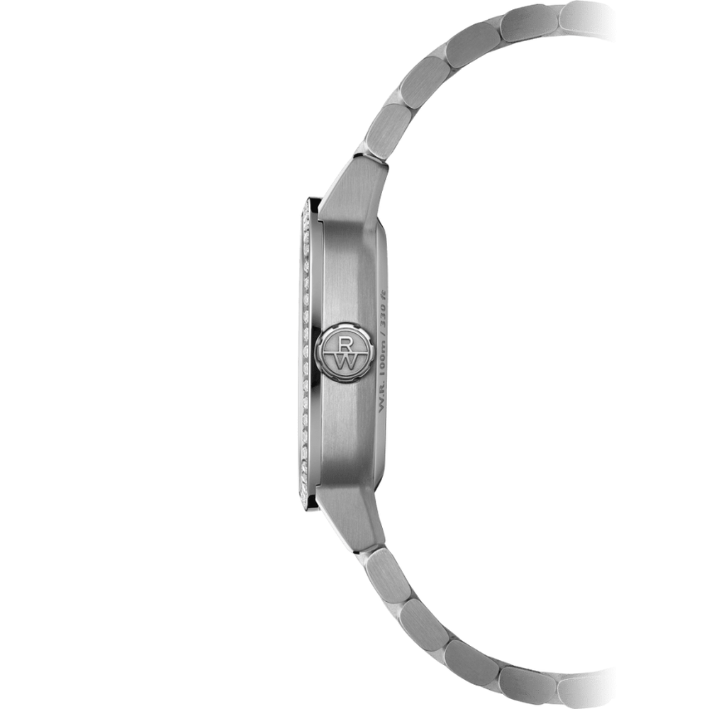 Raymond Weil Freelancer Ladies Automatic Blue Dial Bracelet Watch 2490-STS-50051 - 34.5 x 34.5 mm