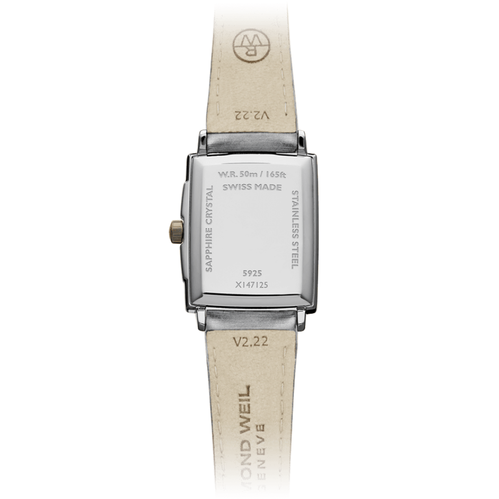Raymond Weil Toccata Mother-Of-Pearl Dial Diamond Quartz Watch 5925-SC5-00995 - 22.6 x 28.1mm