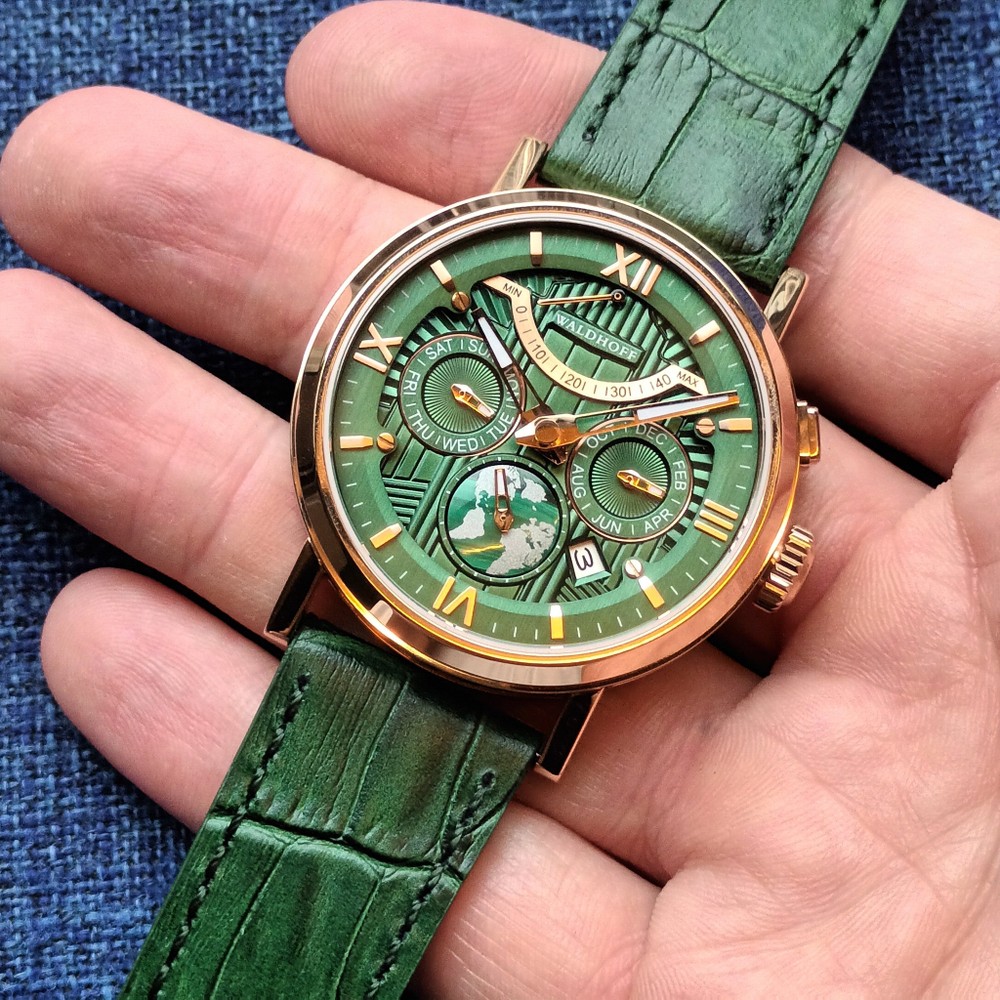 Waldhoff Multimatic II Emerald Malachite Limited - 41mm