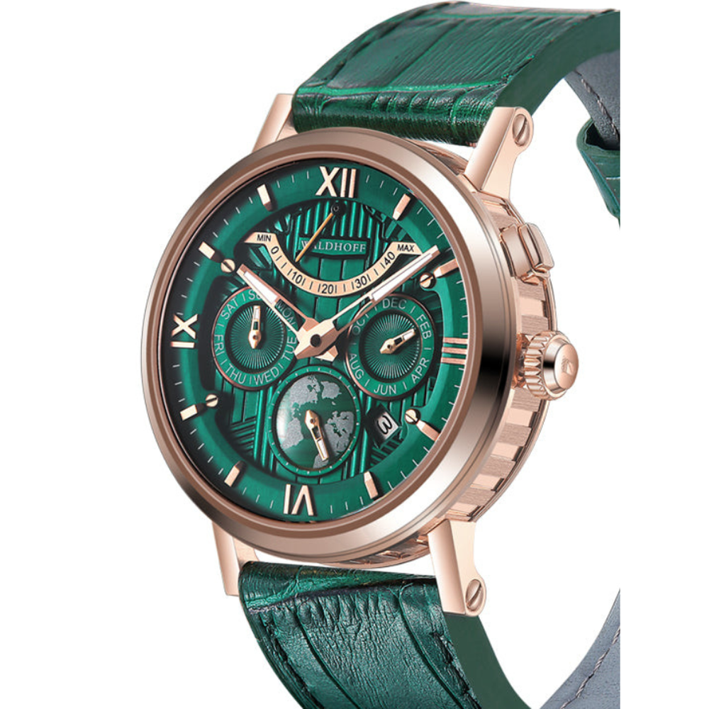Waldhoff Multimatic II Emerald Malachite Limited - 41mm