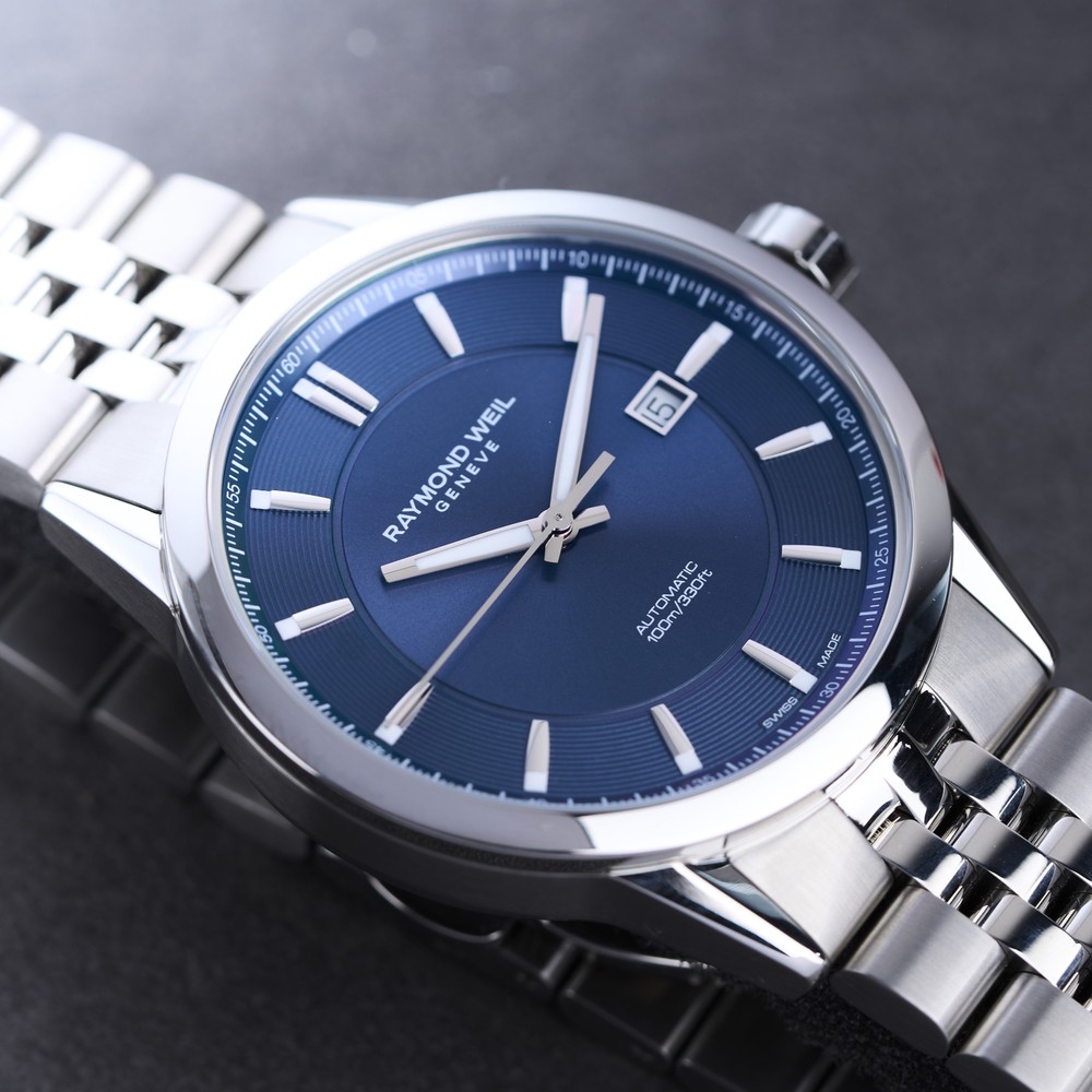 Raymond Weil Freelancer Automatic Blue Dial Watch 2731-ST-50001 - 42mm