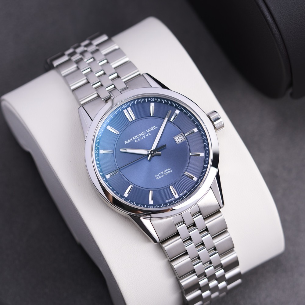 Raymond Weil Freelancer Automatic Blue Dial Watch 2731-ST-50001 - 42mm