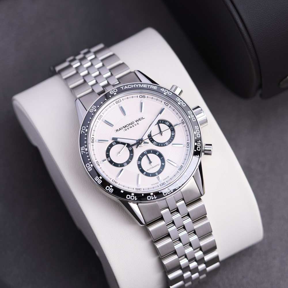 Raymond Weil Freelancer Automatic Chronograph Watch 7741-ST1-30021 - 43.5mm