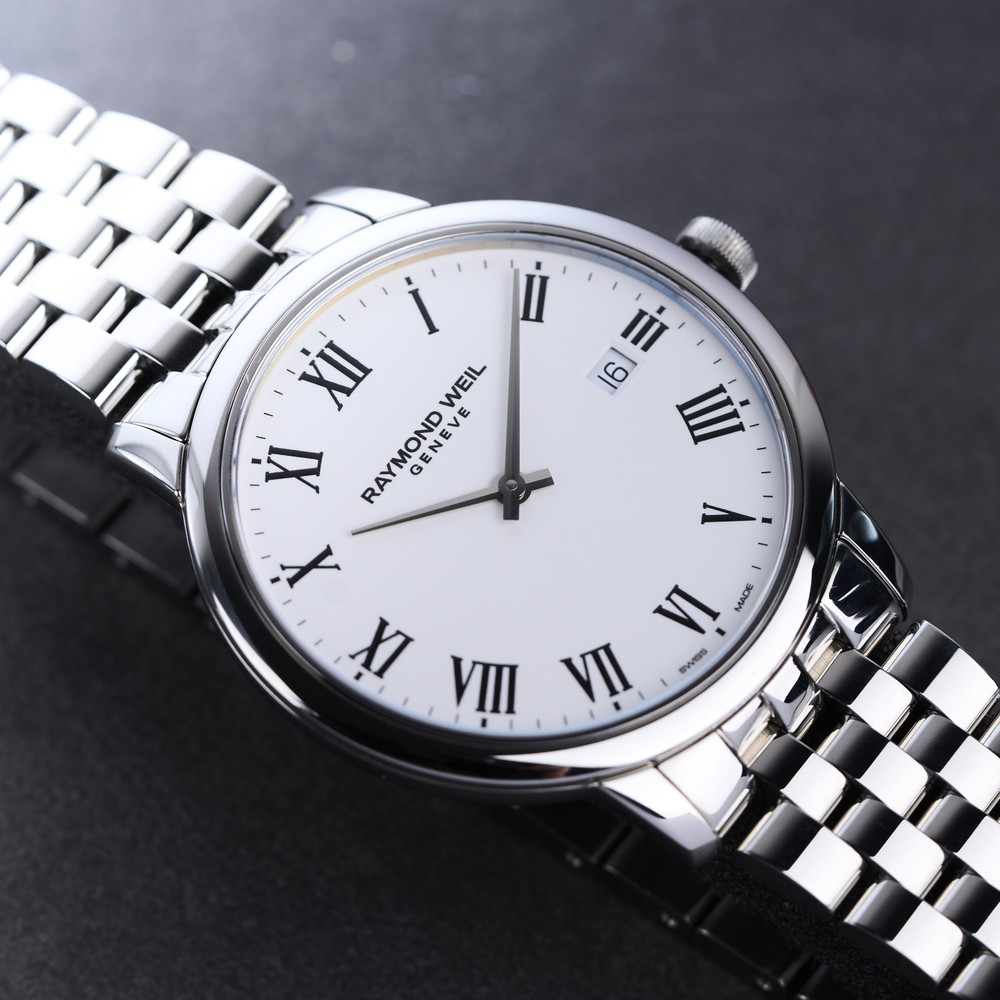 Raymond Weil Toccata Classic White Dial Quartz Watch 5485-ST-00300 - 39mm