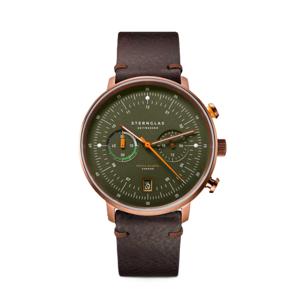 Sternglas Hamburg Chrono Dark Green S01-HC35-VI17 - 42mm