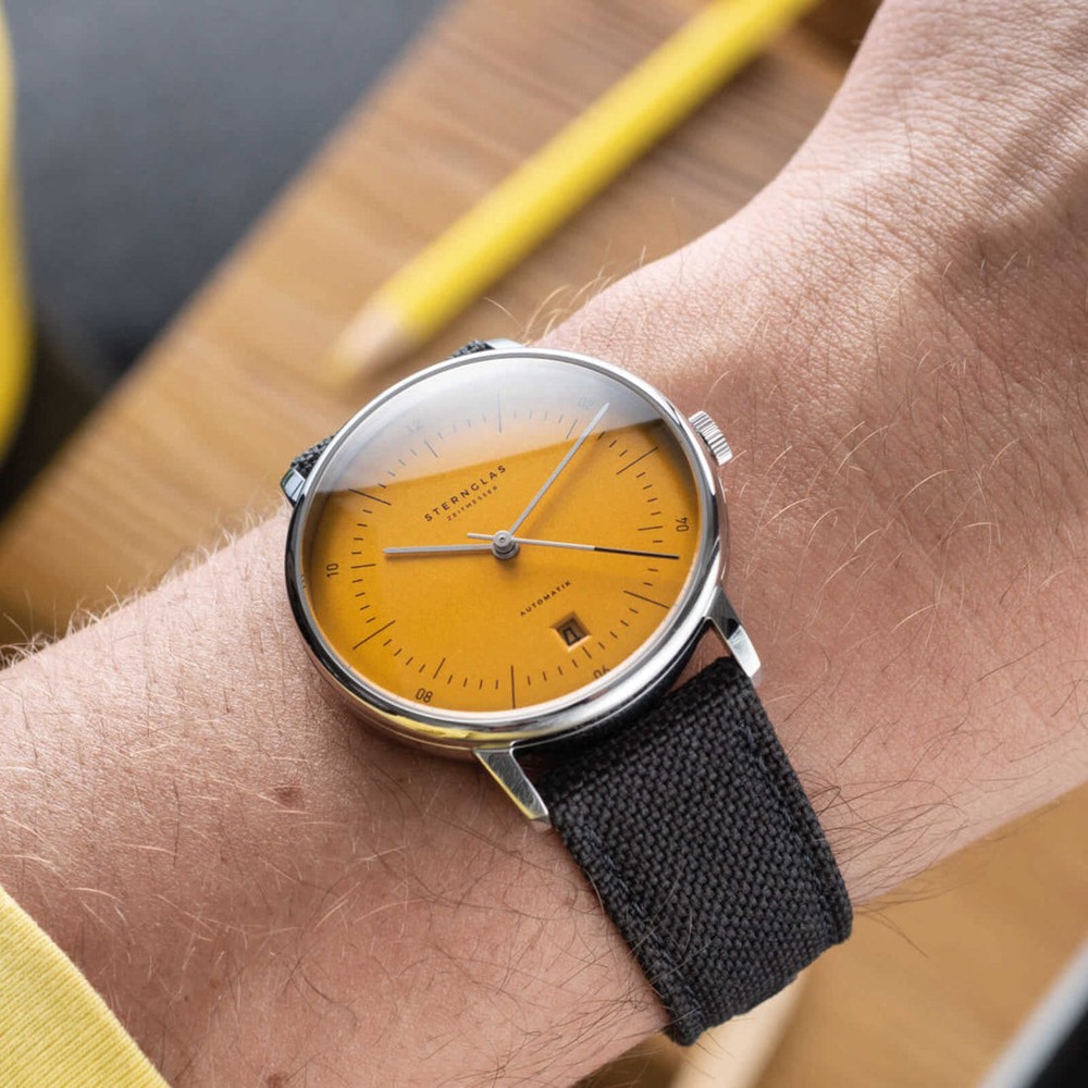 Sternglas Naos Automatic Edition Yellow S02-NAY23-NY01 - 38mm