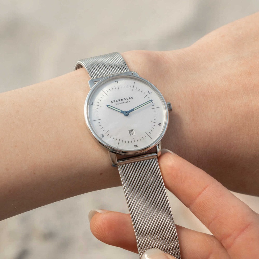 Sternglas Naos XS Edition Mother Of Pearl S01-NDP01-MI01 - 33mm
