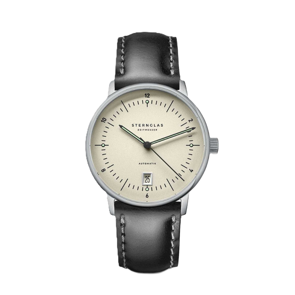 Sternglas Naos Pro Automatic Alabaster Automatic S02-NP26-BR02 - 38mm