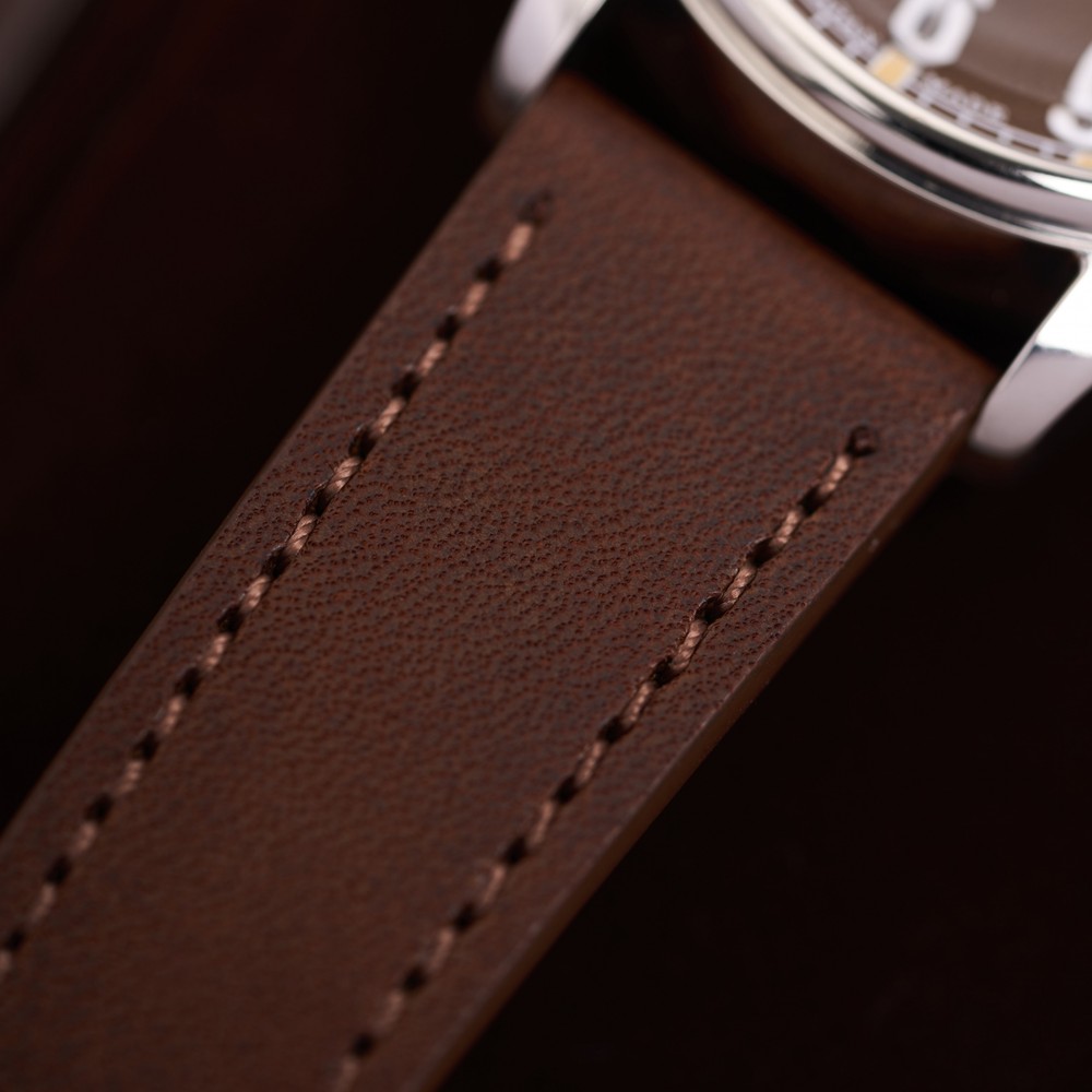 Kuoe Kyoto Old Smith 90-002 Automatic Brown With Date - 35mm