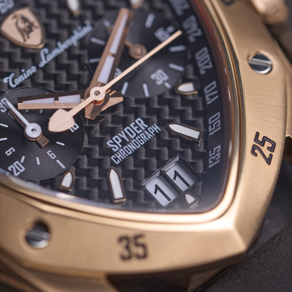 Tonino Lamborghini New Spyder Chronograph Rose Gold TLF-A13-8 - 44 x 50mm