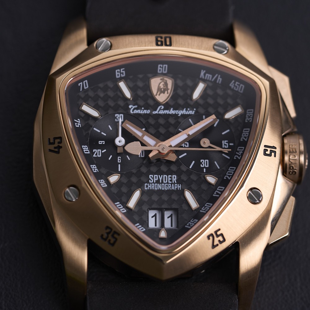 Tonino Lamborghini New Spyder Chronograph Rose Gold TLF-A13-8 - 44 x 50mm