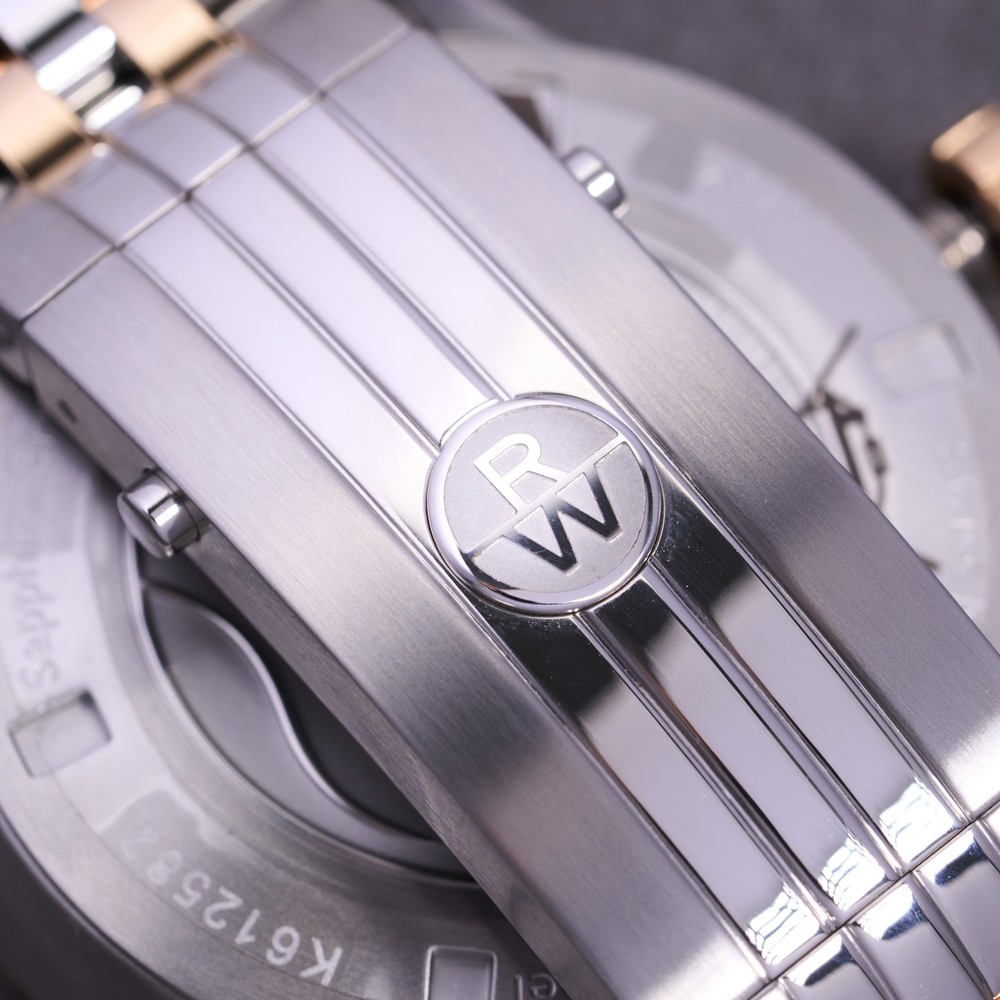 Raymond Weil Freelancer Diver Two-Tone Gradient Black Dial Bracelet Watch 2775-S51-20051 - 42.5 mm