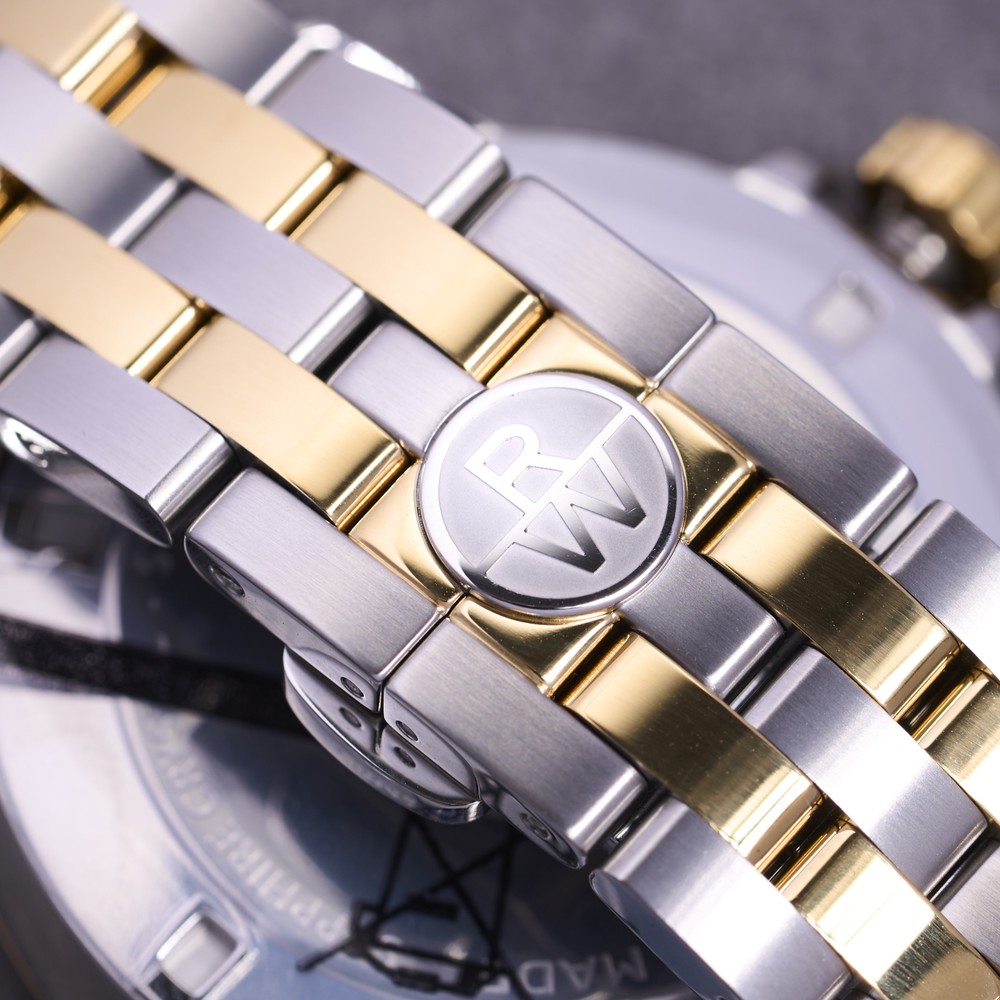 Raymond Weil Tango Classic Quartz Two-tone Gold Watch 8160-STP-00308 - 41mm