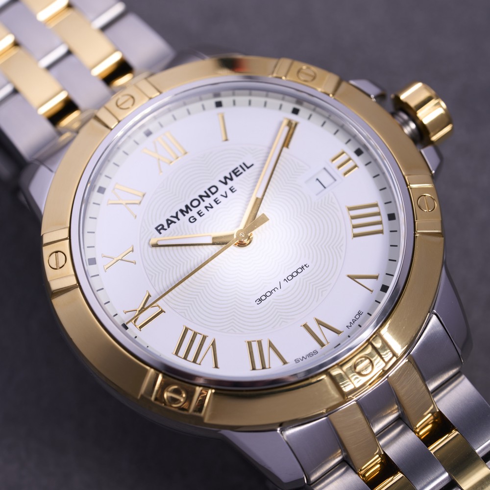 Raymond Weil Tango Classic Quartz Two-tone Gold Watch 8160-STP-00308 - 41mm