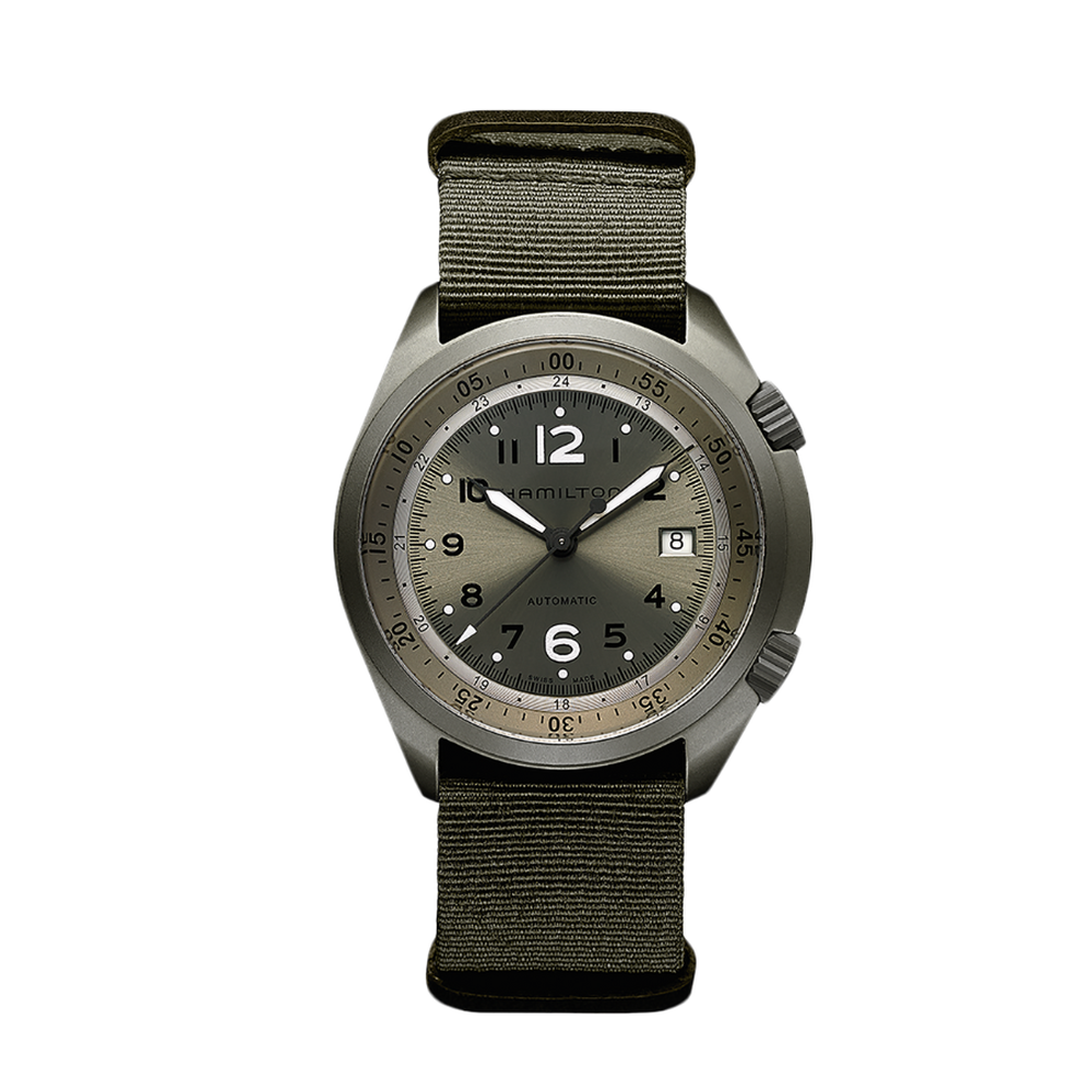 Hamilton Khaki Aviation Pilot Pioneer Aluminium H80405865 - 41mm