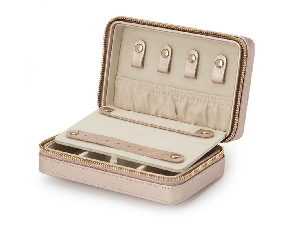 Wolf Palermo Zip Case Rose Gold 213616