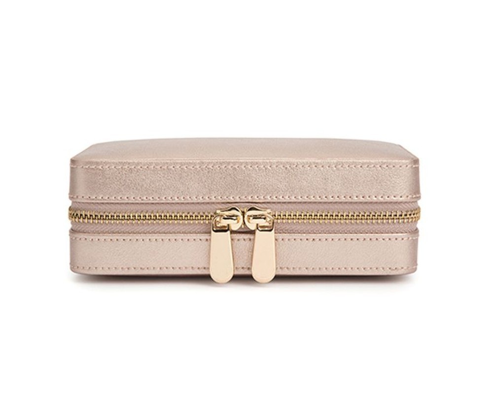Wolf Palermo Zip Case Rose Gold 213616
