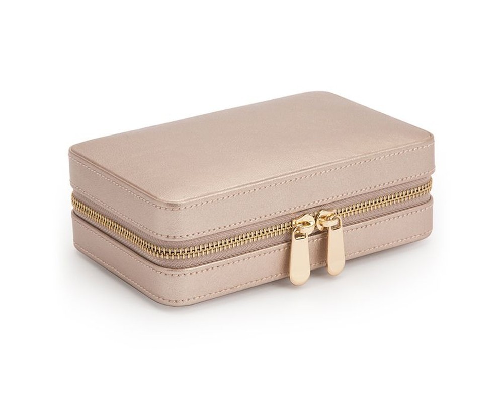Wolf Palermo Zip Case Rose Gold 213616