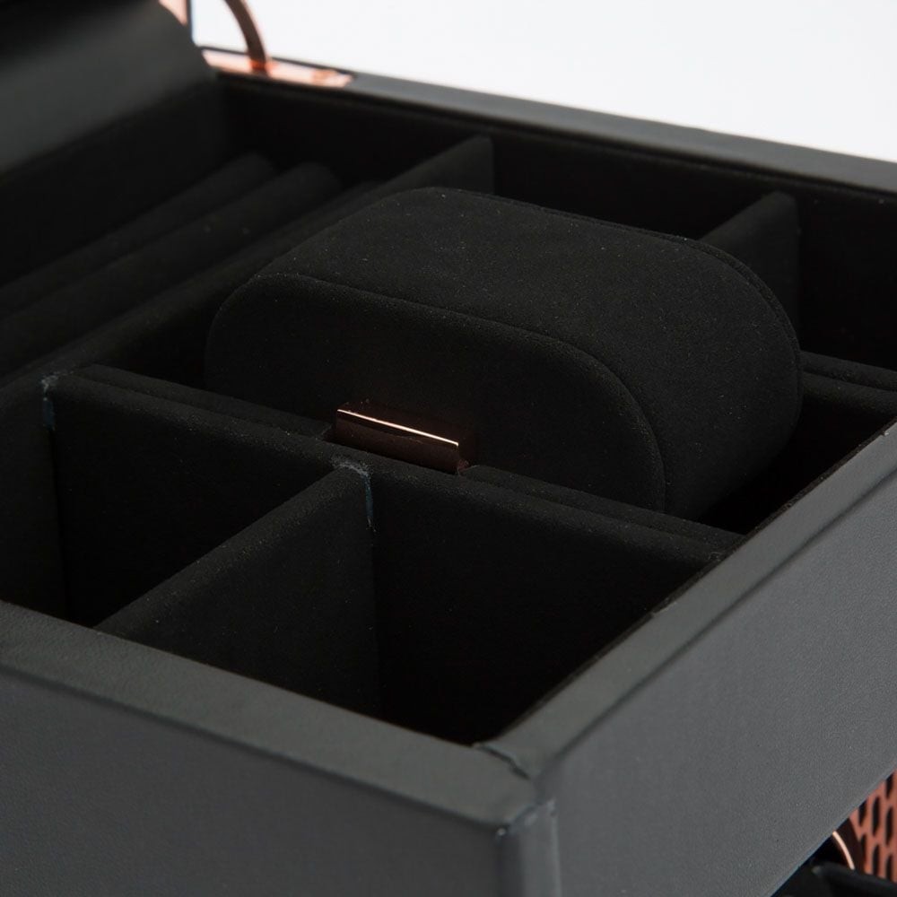 Wolf Axis Single Watch Winder With Storage Copper 469216