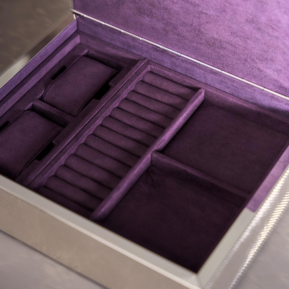 Wolf Silver Watch Jewellery and Legacy Box 190001