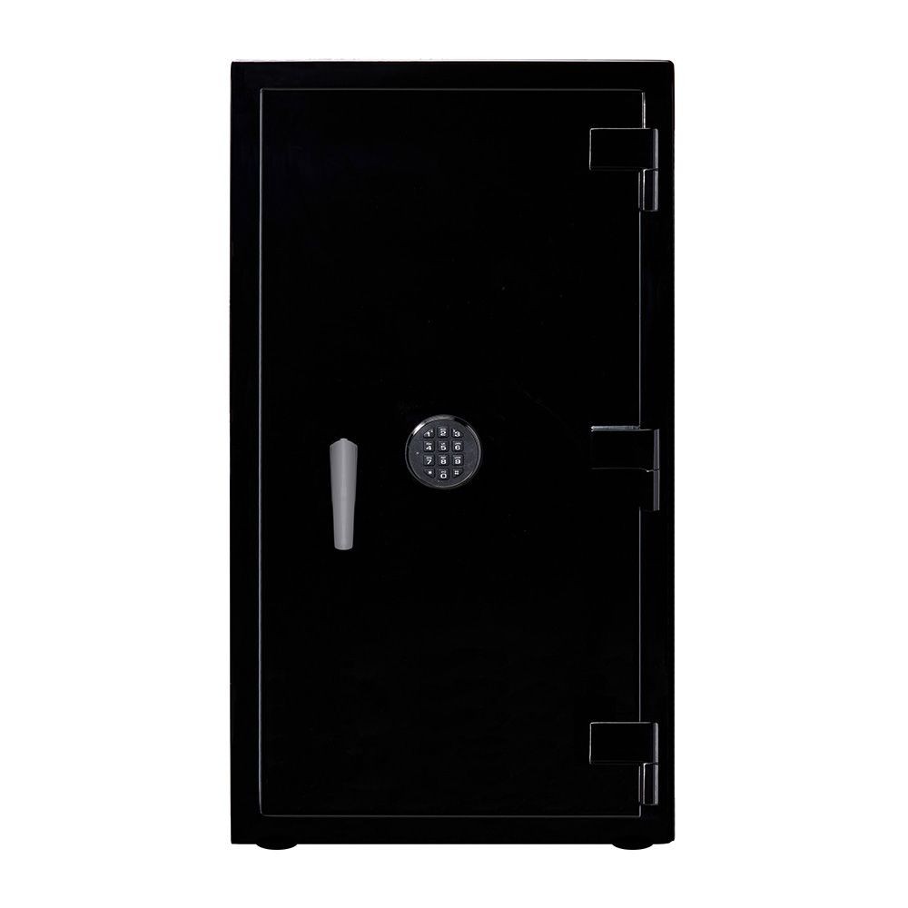 Wolf Atlas 12 Piece Winder Safe Onyx/Gunmetal 491202