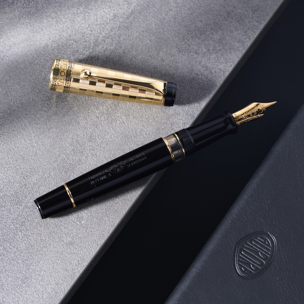 Aurora Optima Decò Fountain Pen G12-CDN