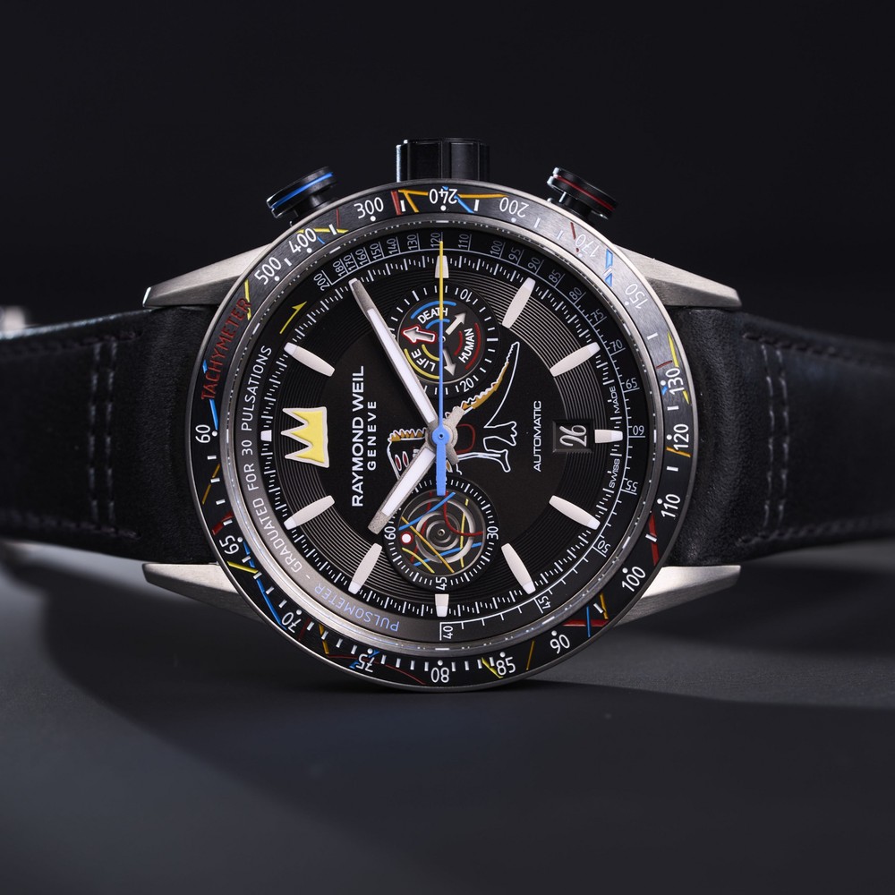 Raymond Weil Freelancer Basquiat Special Edition Automatic Watch 7780-TIC-JMB01 - 43.5 mm