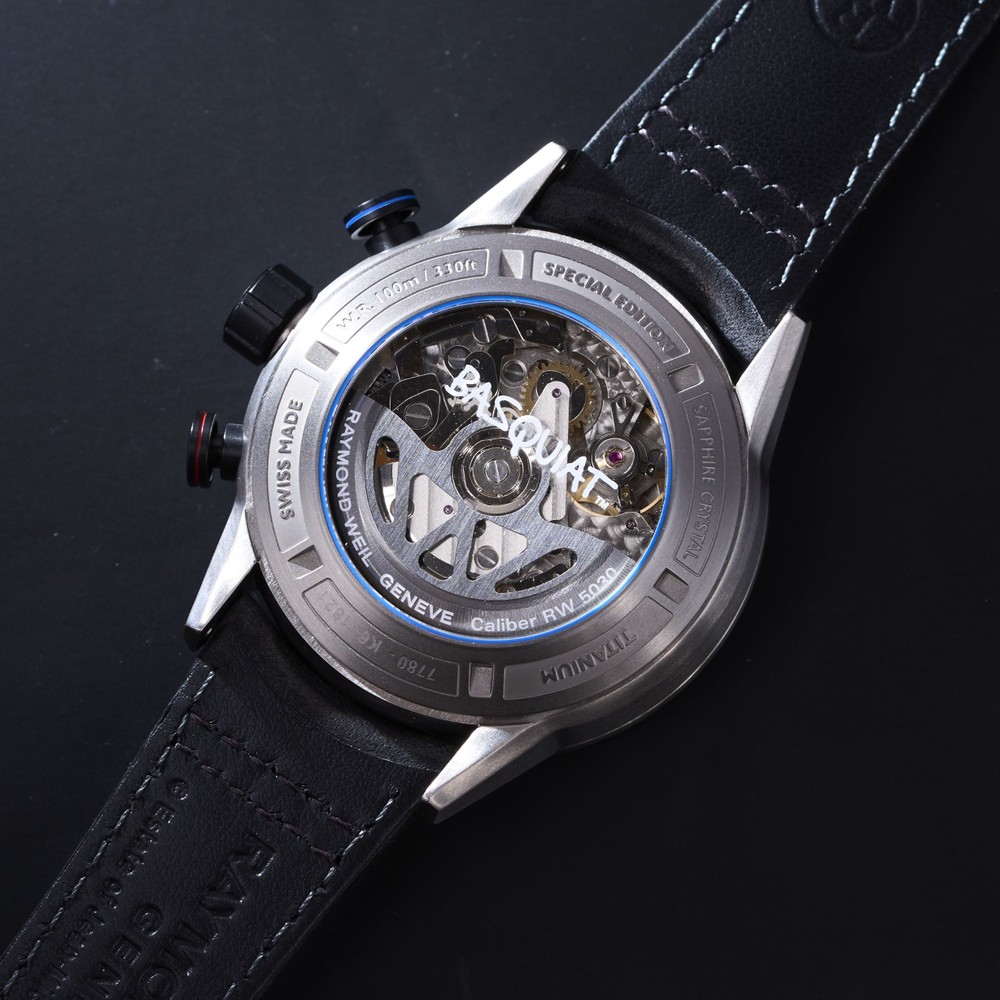 Raymond Weil Freelancer Basquiat Special Edition Automatic Watch 7780-TIC-JMB01 - 43.5 mm