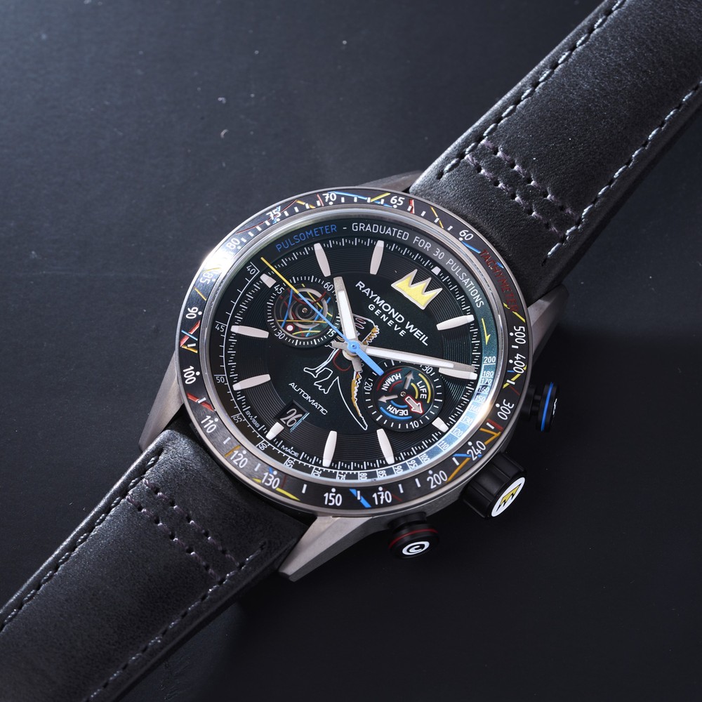 Raymond Weil Freelancer Basquiat Special Edition Automatic Watch 7780-TIC-JMB01 - 43.5 mm