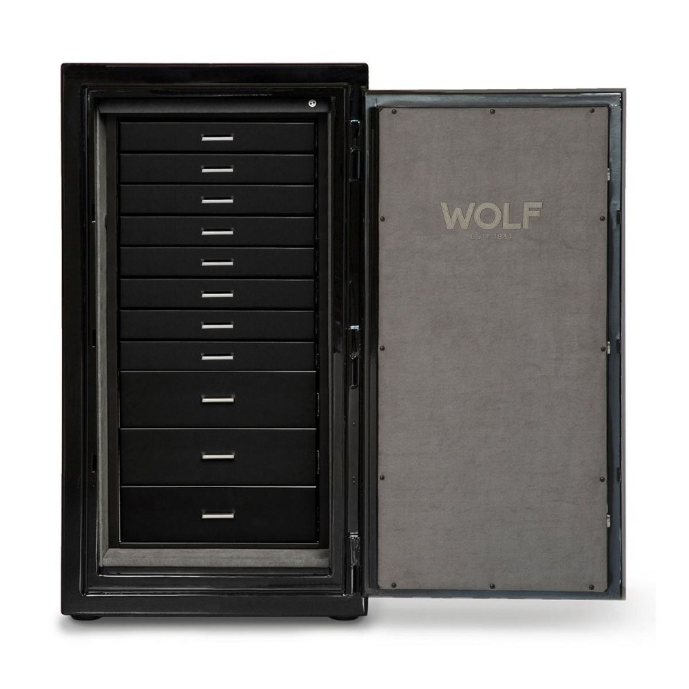 Wolf Atlas Watch & Jewelry Safe Onyx 4900
