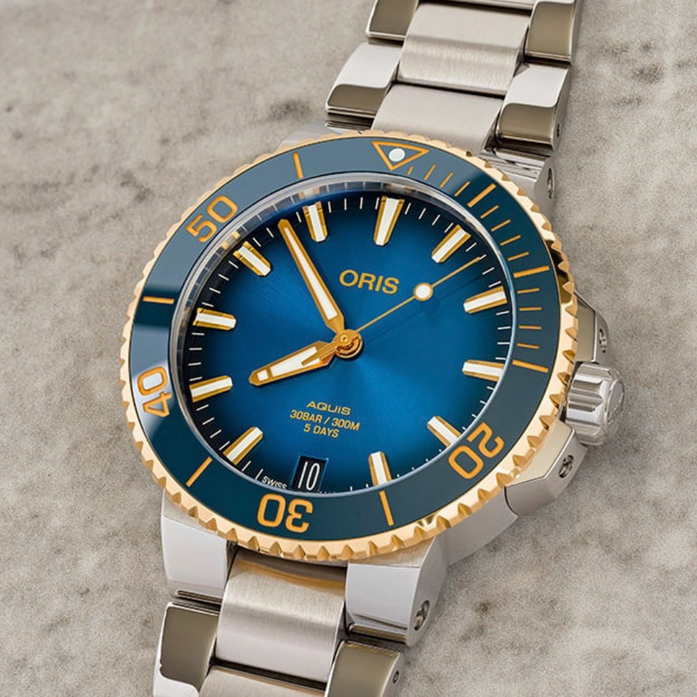 Oris Aquis Date Calibre 400 01 400 7769 6355-07 8 22 09PEB - 41.5mm