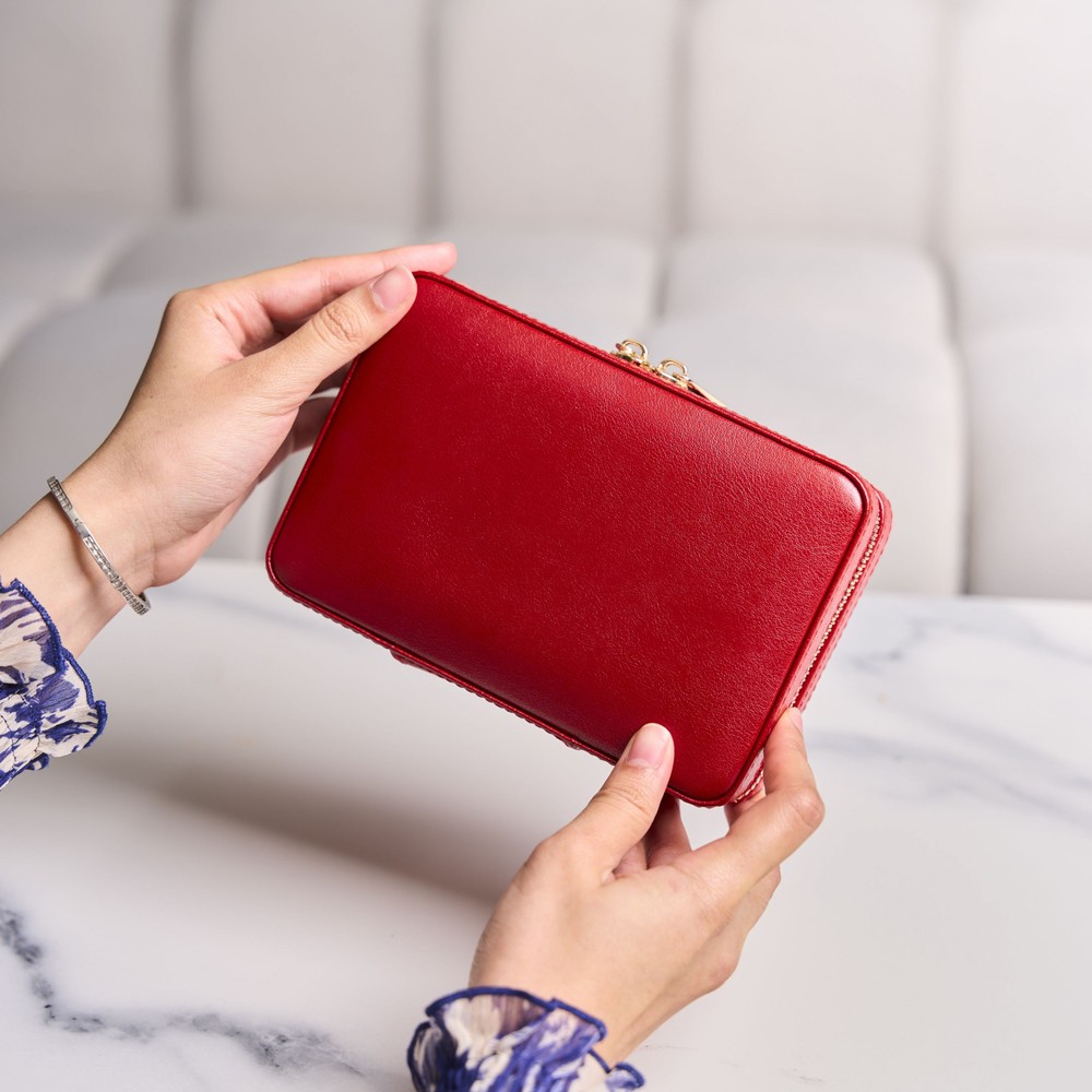 Wolf Palermo Zip Case Red 213672