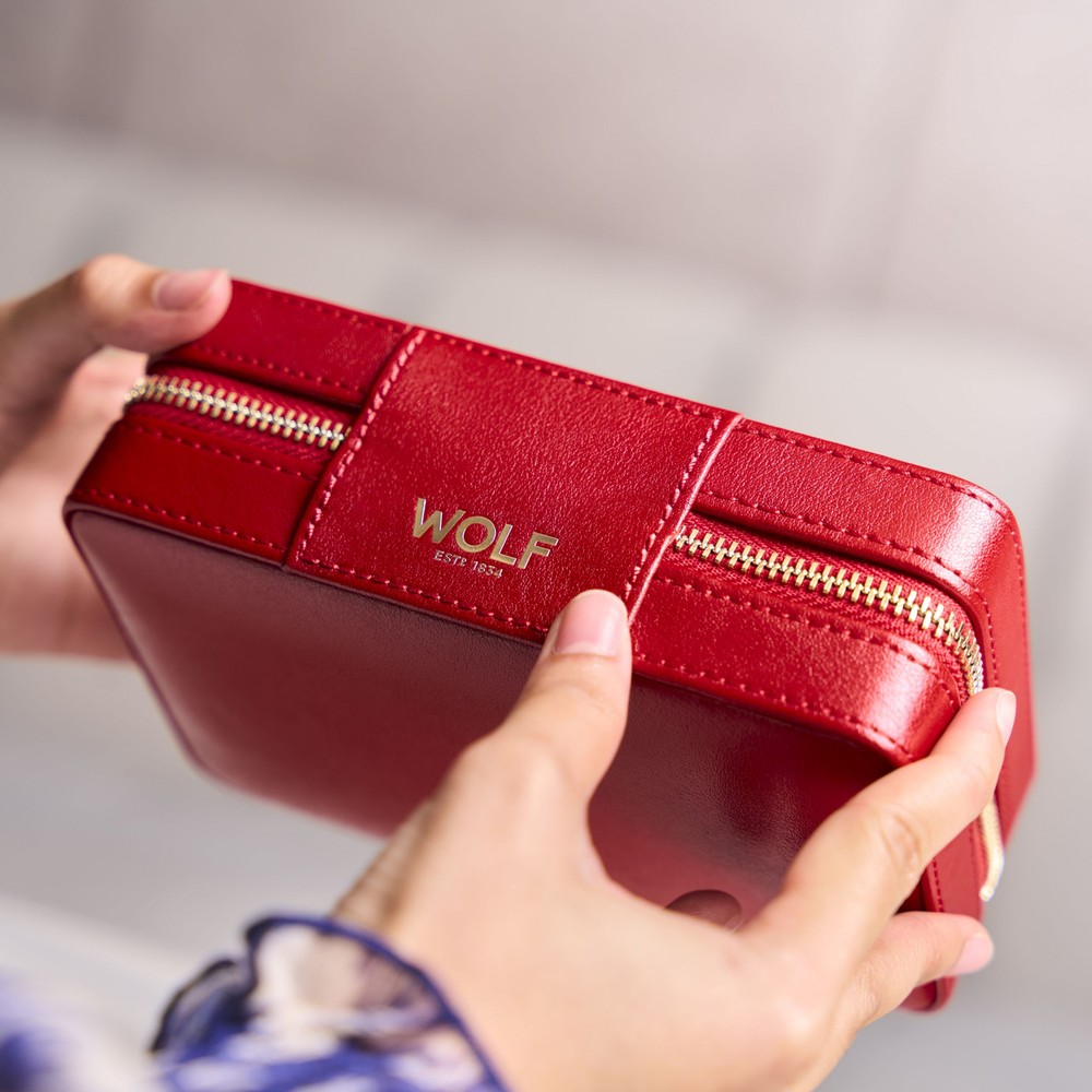 Wolf Palermo Zip Case Red 213672