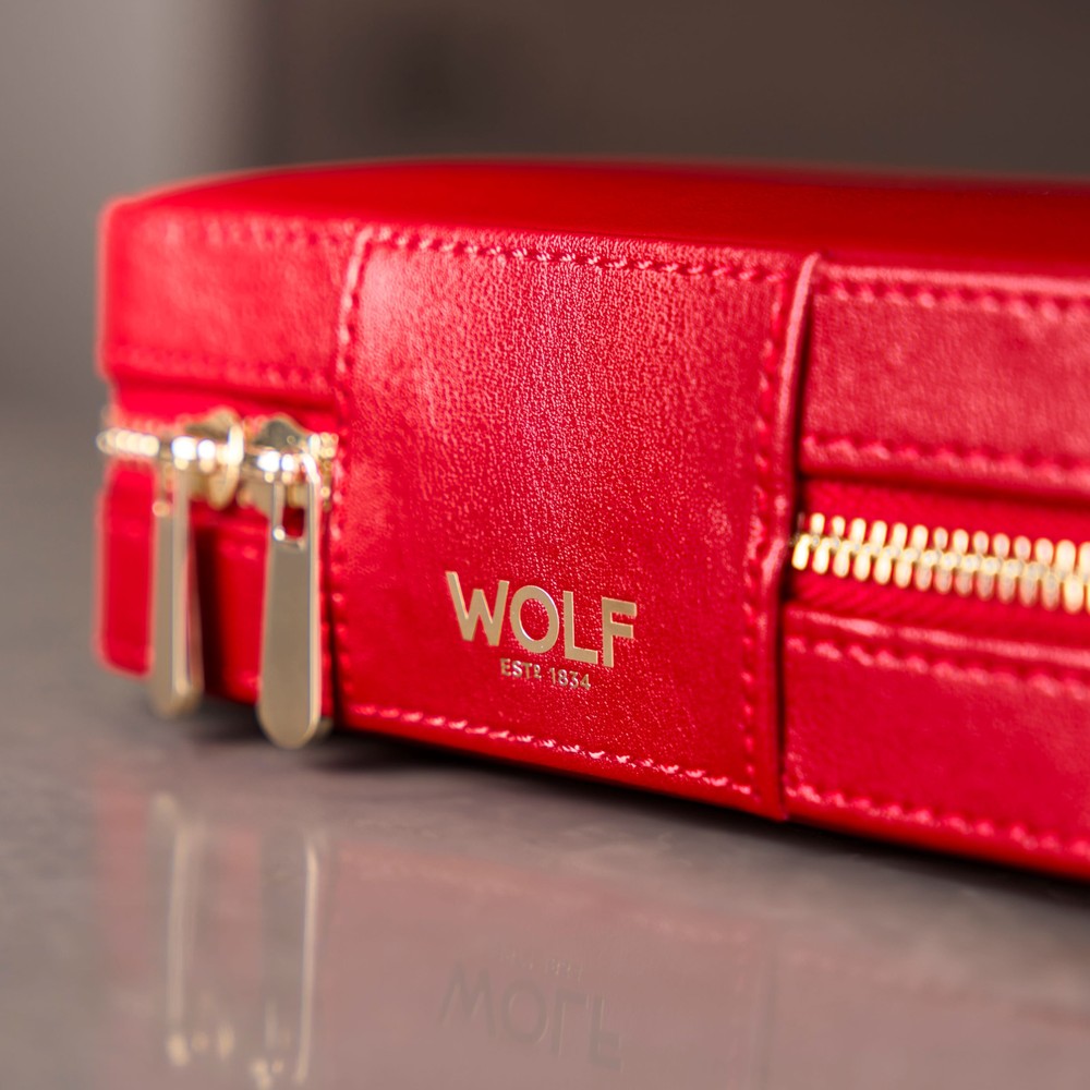 Wolf Palermo Zip Case Red 213672