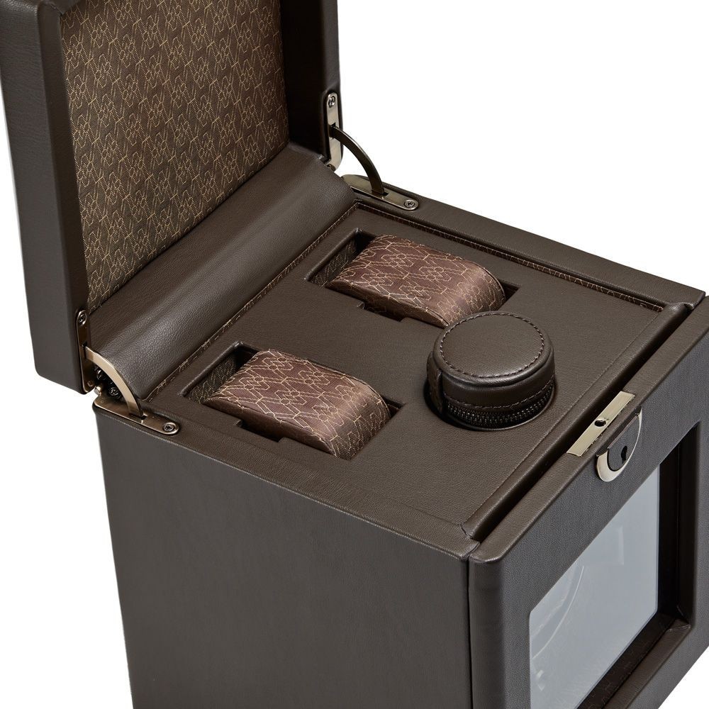 Wolf Earth Single Watch Winder Coffee 190306