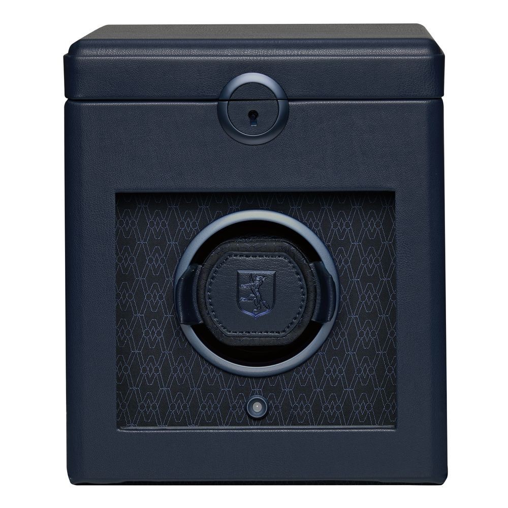Wolf Earth Single Watch Winder Midnight Blue 190317