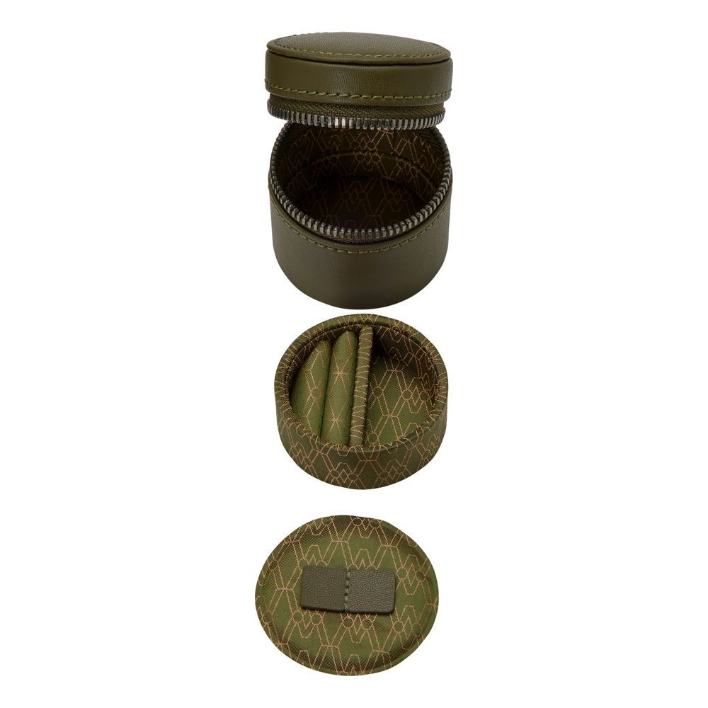 Wolf Earth 5 Piece Watch Box with Storage Olive 190941