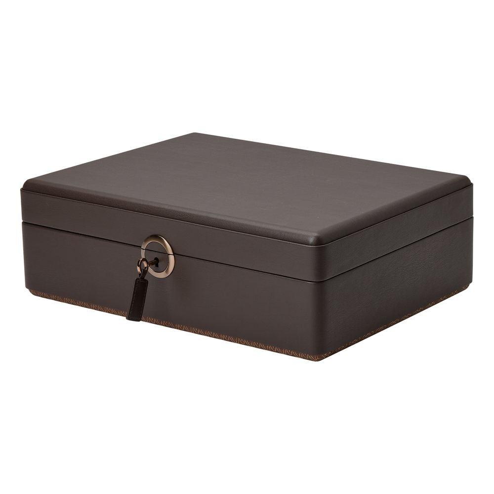 Wolf Earth 5 Piece Watch Box with Storage 190906