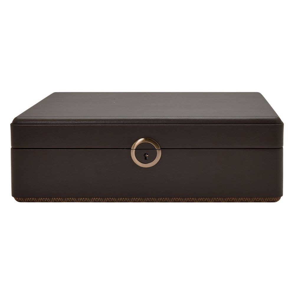 Wolf Earth 5 Piece Watch Box with Storage 190906