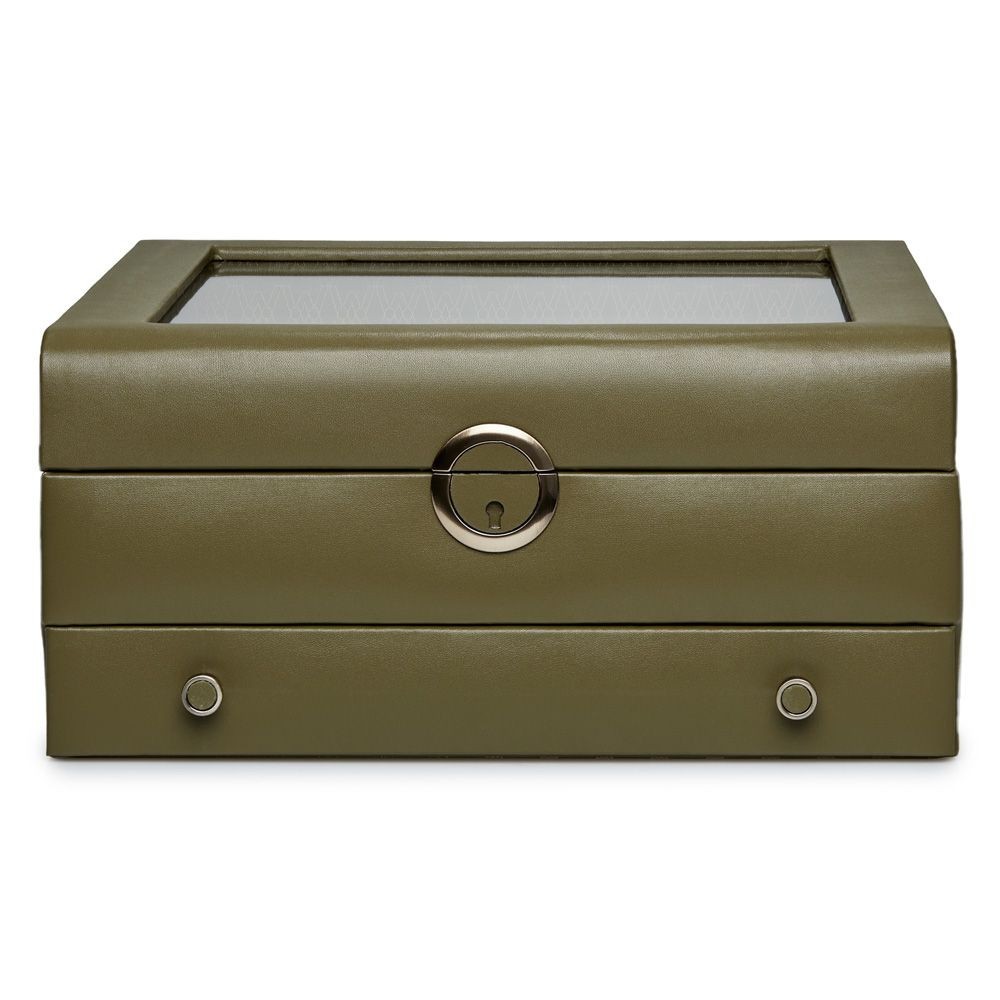 Wolf Earth Watch Stand Box Olive 190741