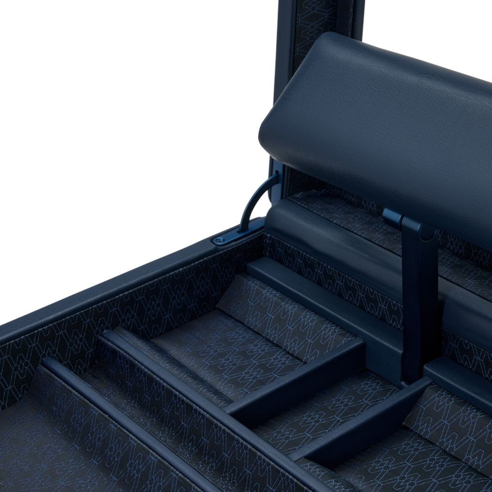 Wolf Earth Watch Stand Box Midnight Blue 190717