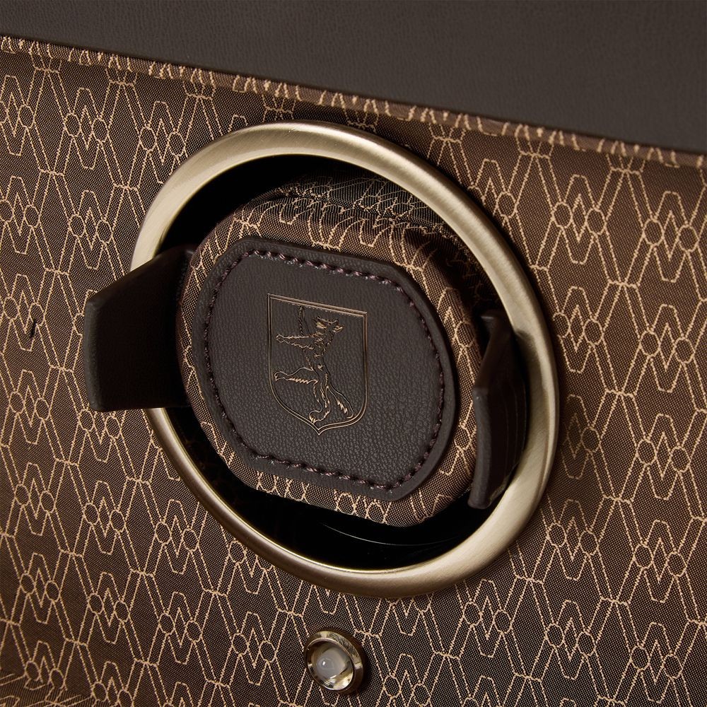 Wolf Earth Double Watch Winder Coffee 190406