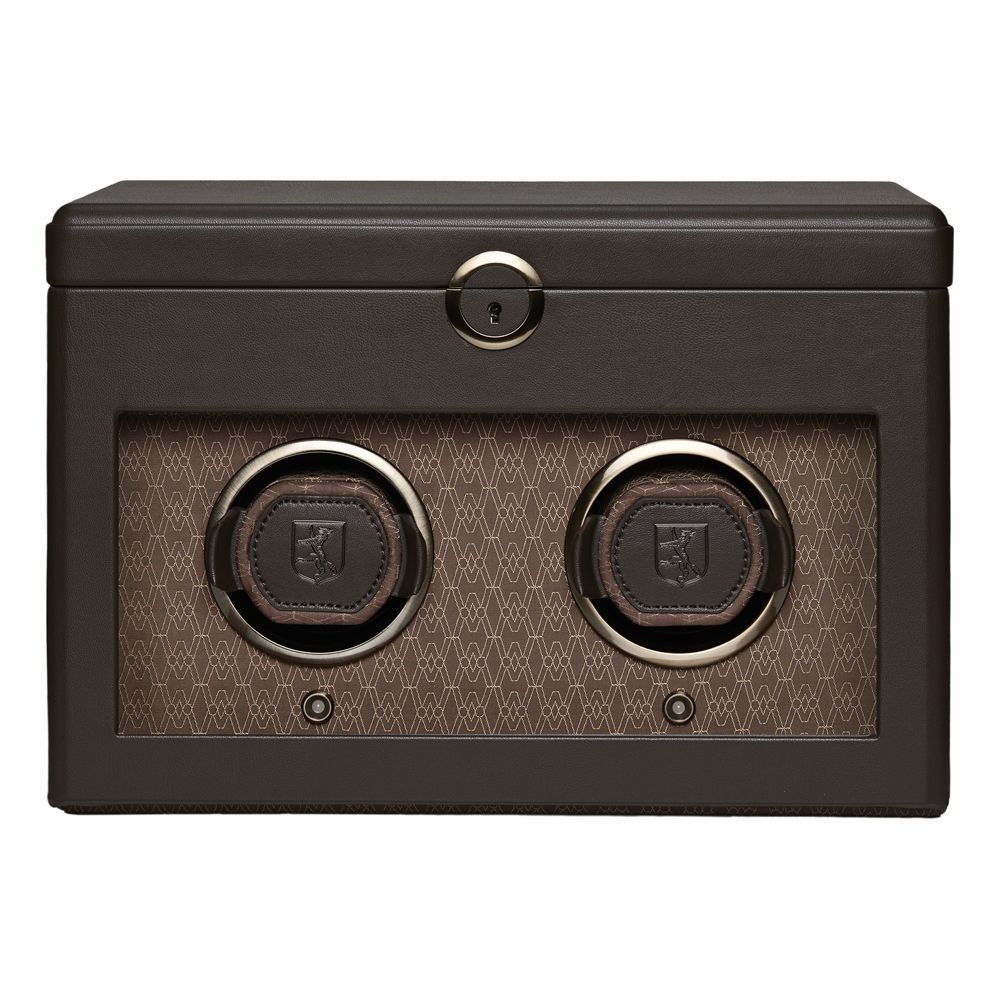 Wolf Earth Double Watch Winder Coffee 190406